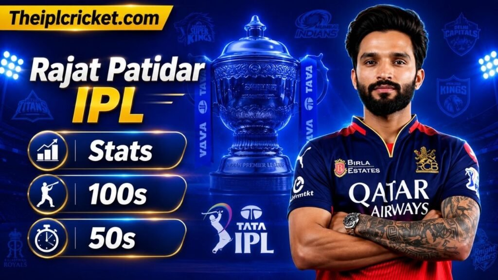 Rajat Patidar IPL Stats: Career, Records & RCB Captaincy 2026