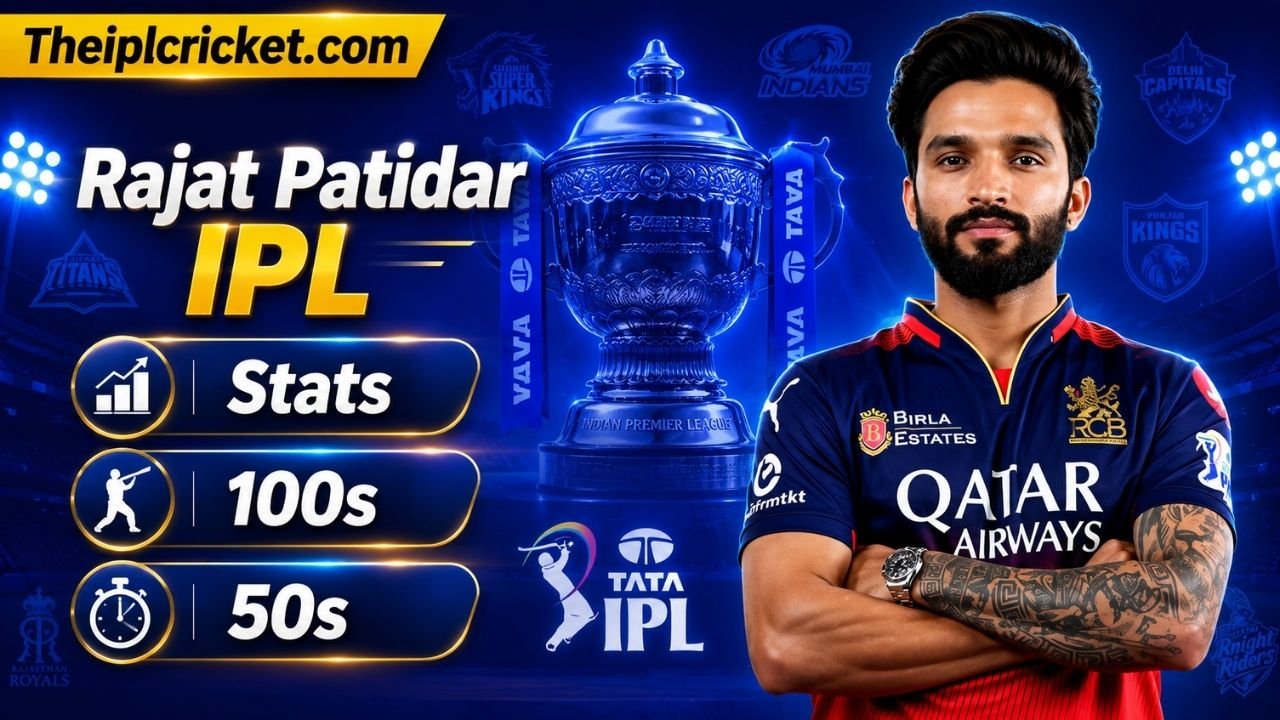 Rajat Patidar IPL Career: Stats, Records & RCB Captaincy